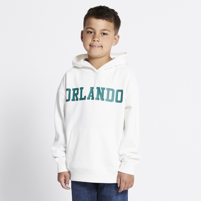 Printed hoodie "Jordon" Offwhite 3